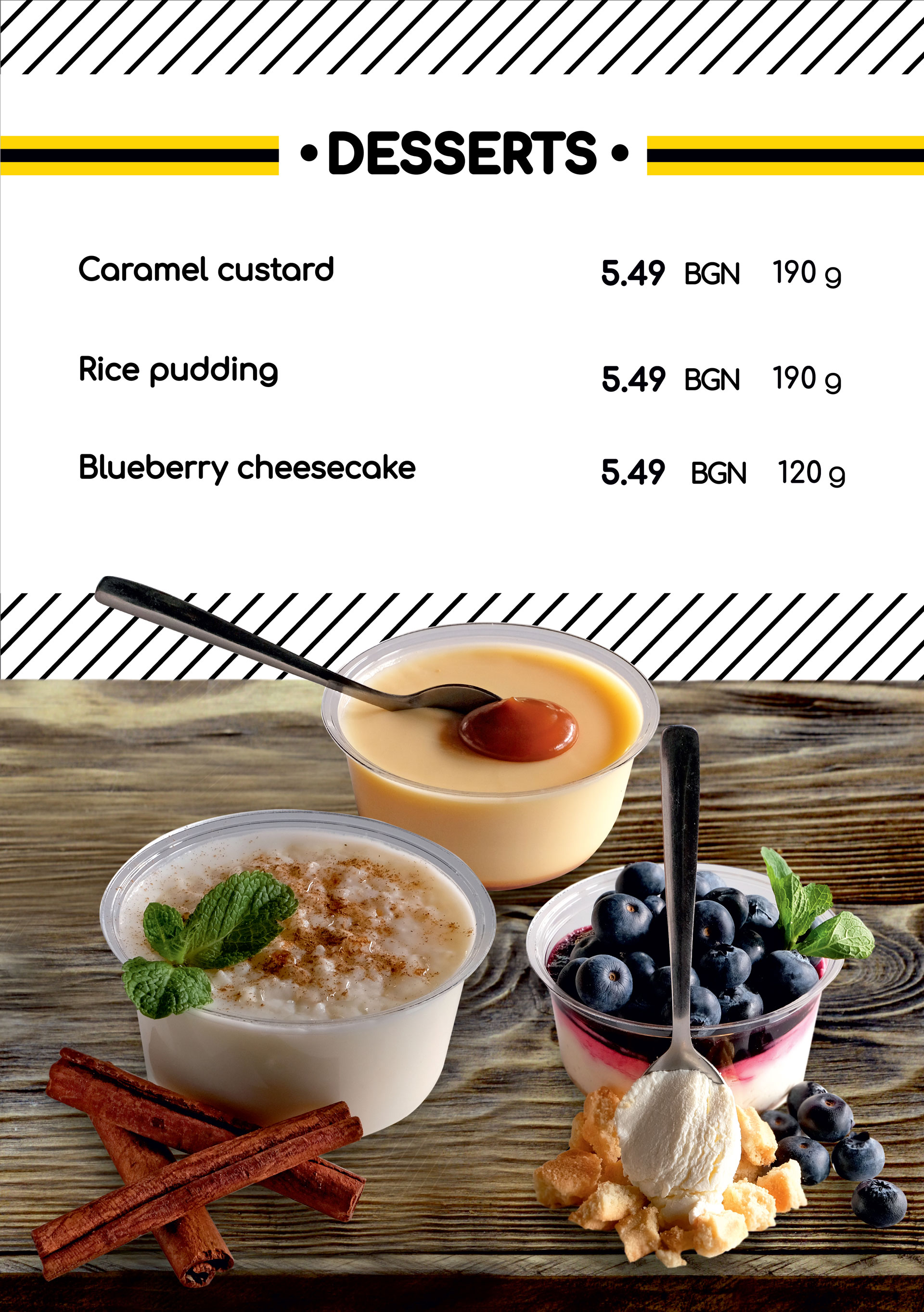 Desserts